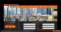 Desktop Screenshot of boschiimmobiliare.it